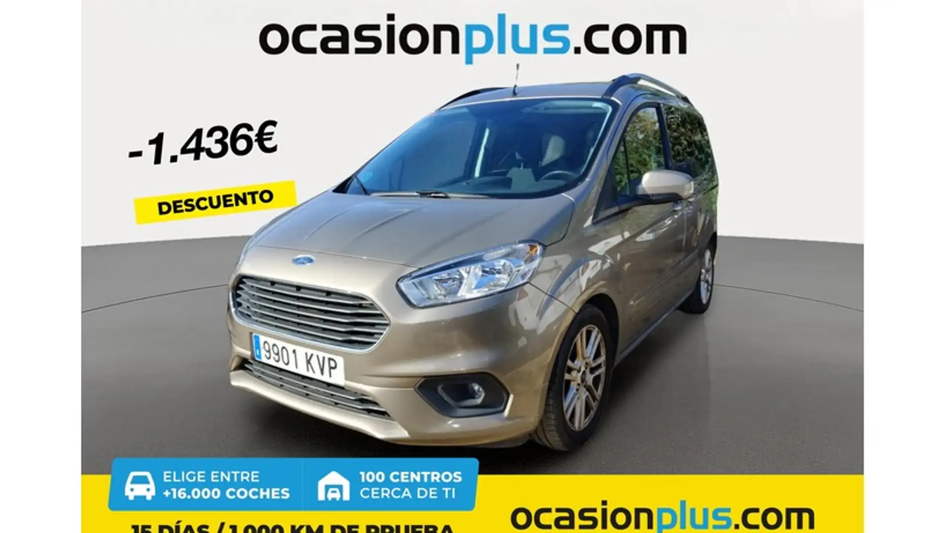 Ford Tourneo Courier 1.0 Ecoboost Titanium Beige - 1