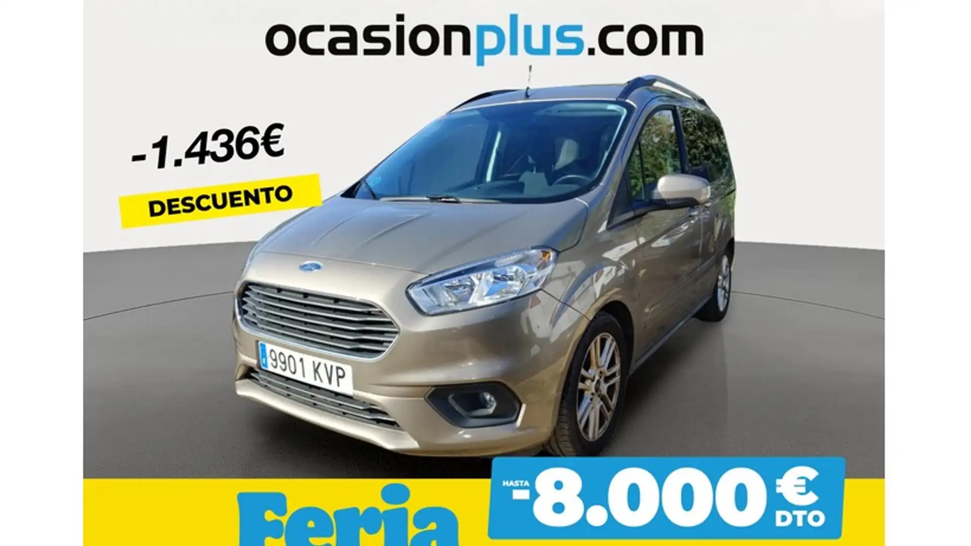Ford Tourneo Courier 1.0 Ecoboost Titanium Beige - 1