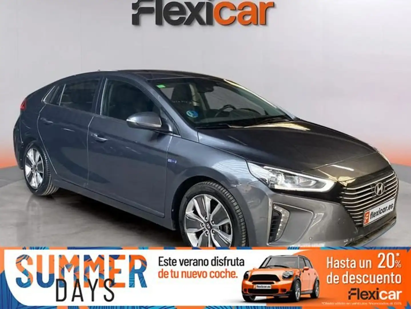 Hyundai IONIQ 1.6 GDI HEV Klass DCT Gris - 1
