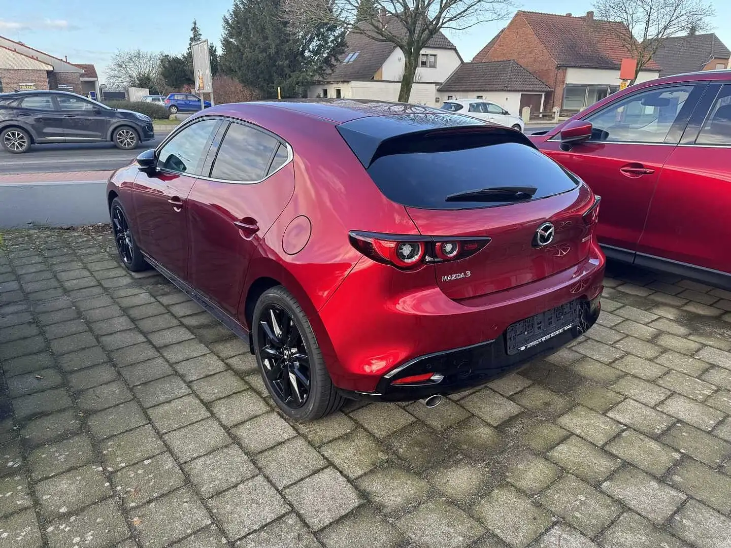 Mazda 3 e-SKYACTIV-G M-Hybrid 140 Aut. Homura Красный - 2