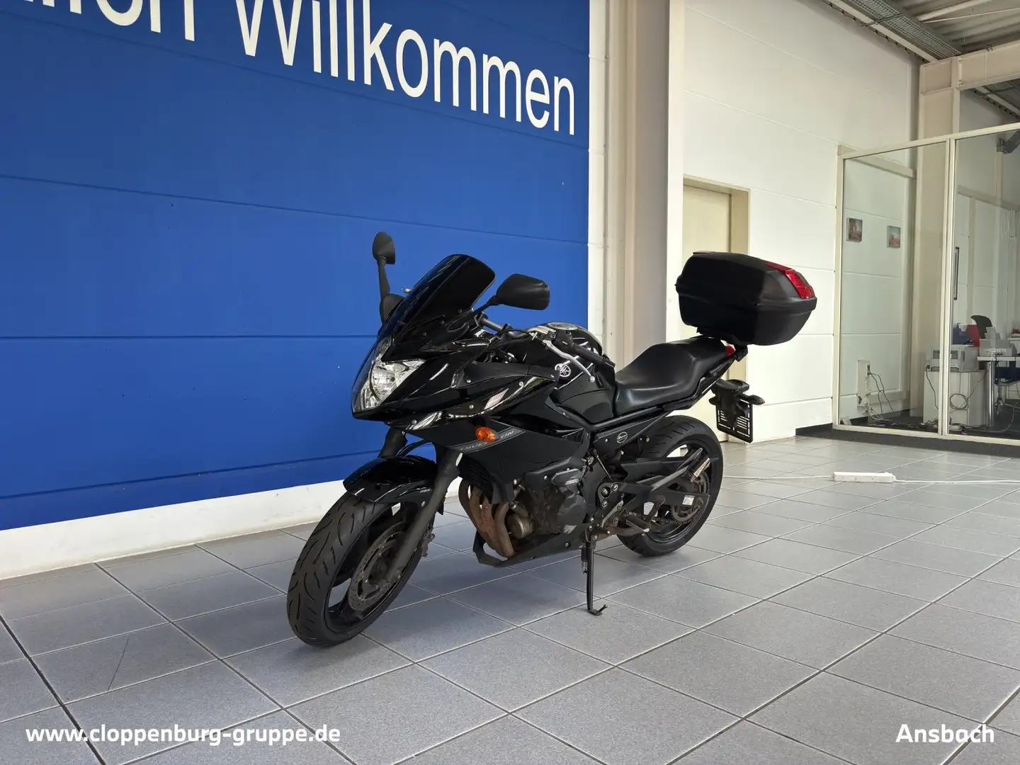 Yamaha XJ 6 XJ6 Topcase Negro - 1
