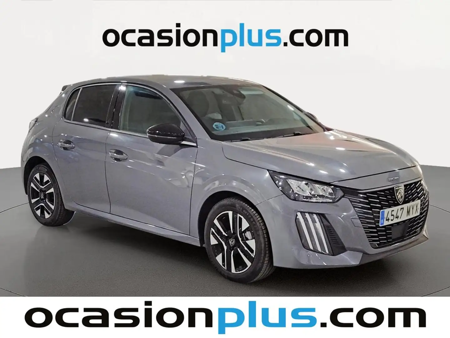 Peugeot 208 1.2 Puretech S&S Allure 100 Gris - 2