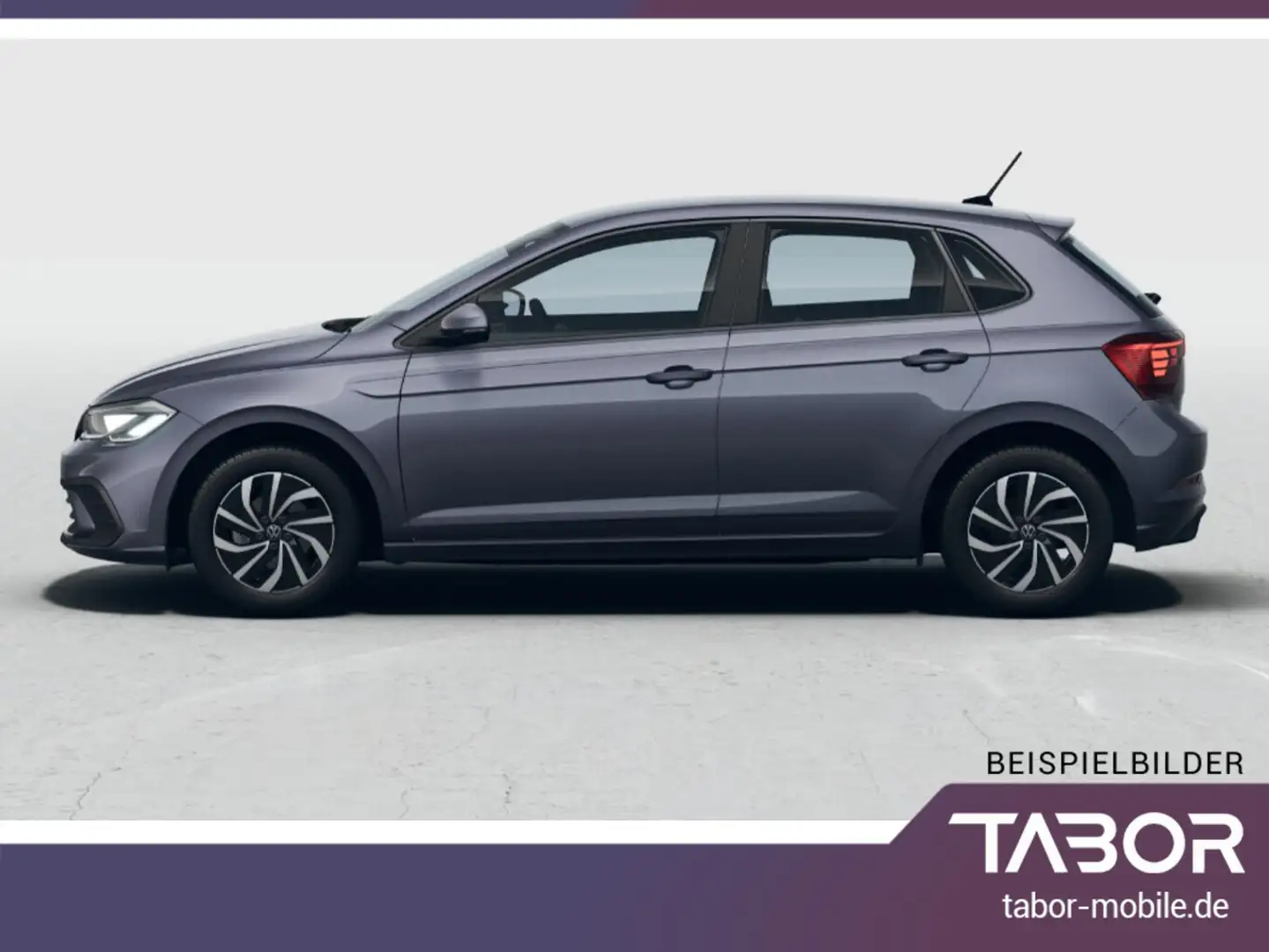 Volkswagen Polo 1.0 TSI 80 LED 15Z Tempomat AppC DigCo PDC Grau - 2