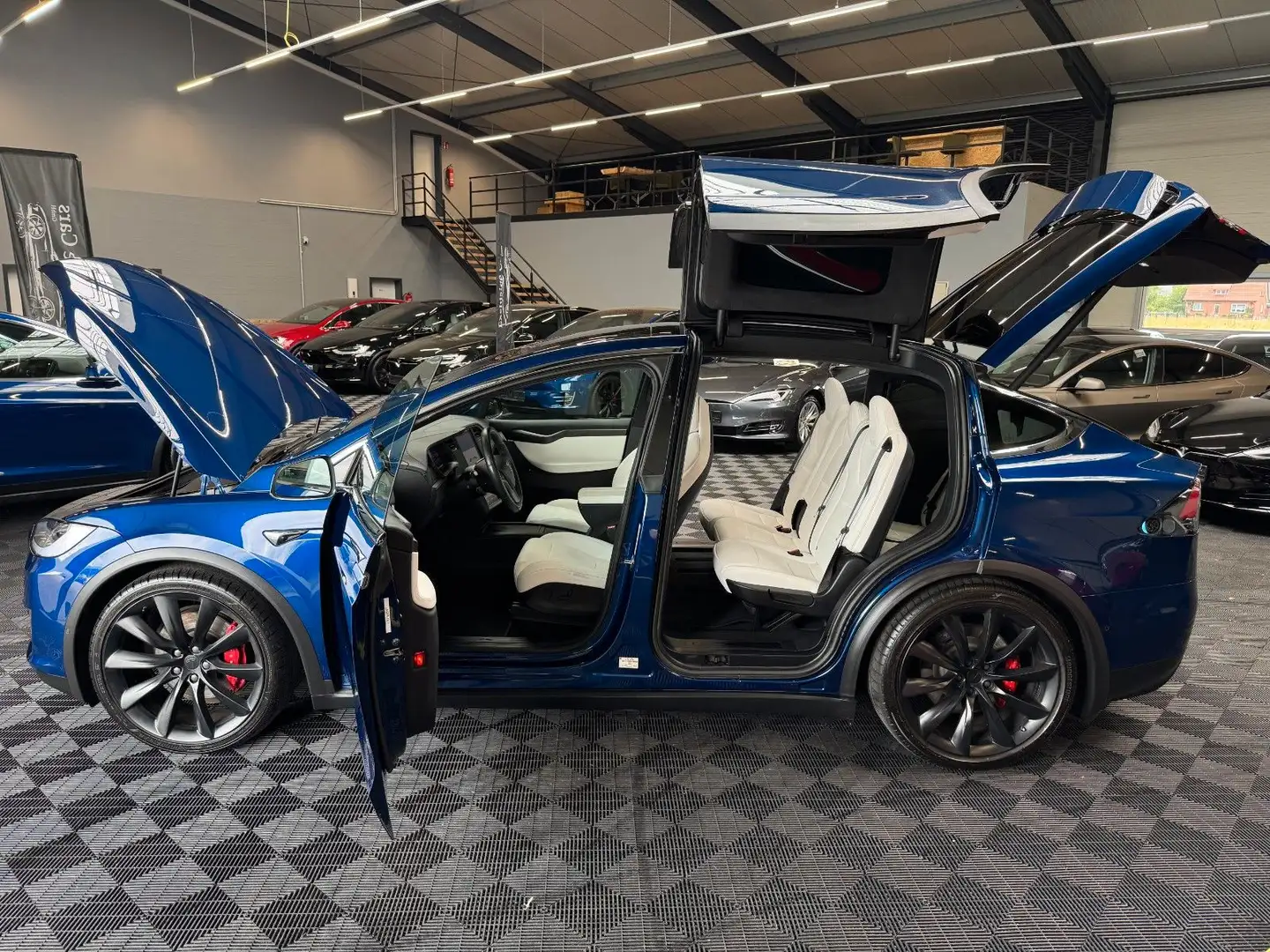 Tesla Model X MODEL X RAVEN PERFORMANCE | FSD | 22INCH | 7SEAT Blau - 2