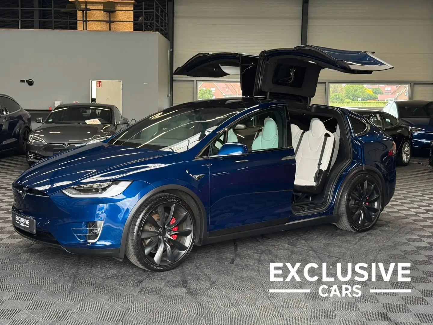 Tesla Model X MODEL X RAVEN PERFORMANCE | FSD | 22INCH | 7SEAT Blau - 1