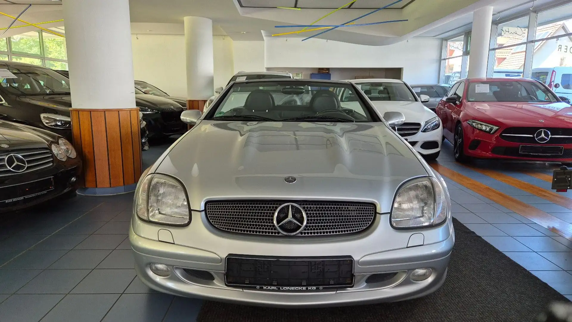 Mercedes-Benz SLK 320 Aut/8xAlu/Leder/2.Hd/Rostfrei/Unfallfrei Argent - 2
