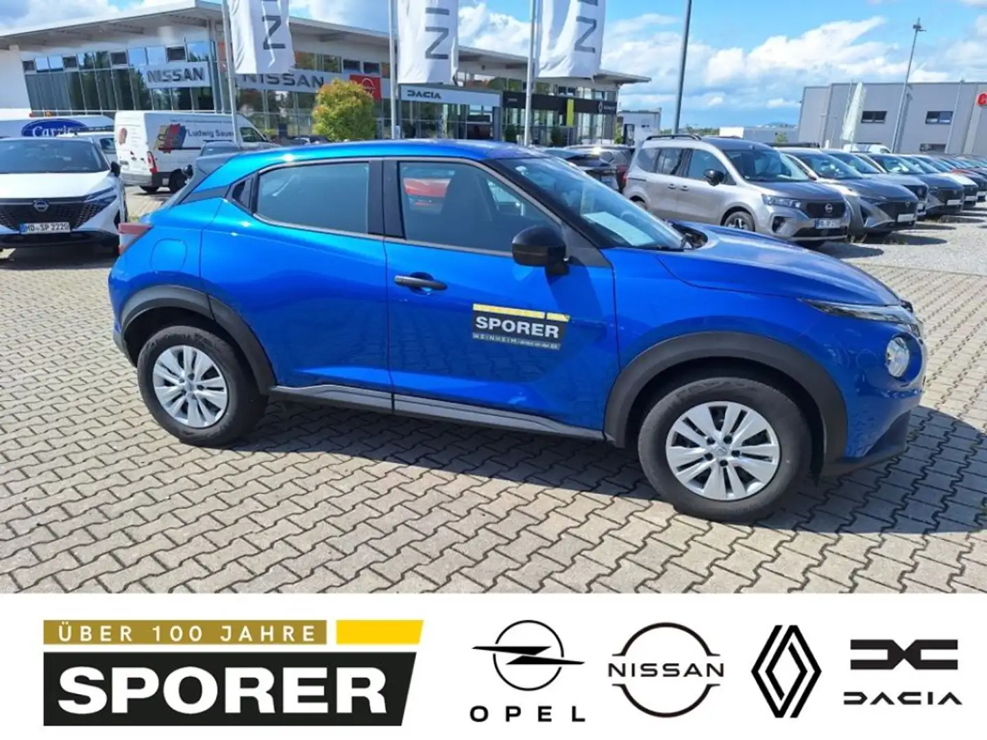 Nissan Juke 1.0 DIG-T Visia Blau - 1