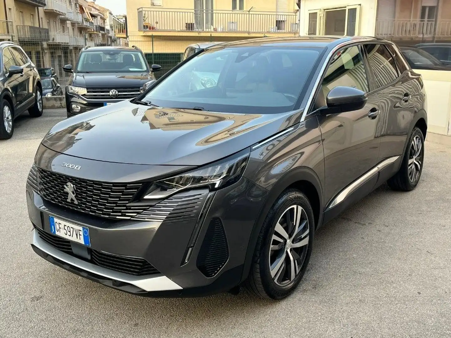 Peugeot 3008 1.5 BlueHDi 130 FAP Allure Gris - 2