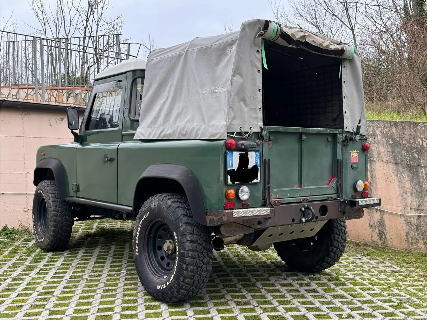 Land Rover Defender 90 2.5 td5 E Pick Up Zöld - 2