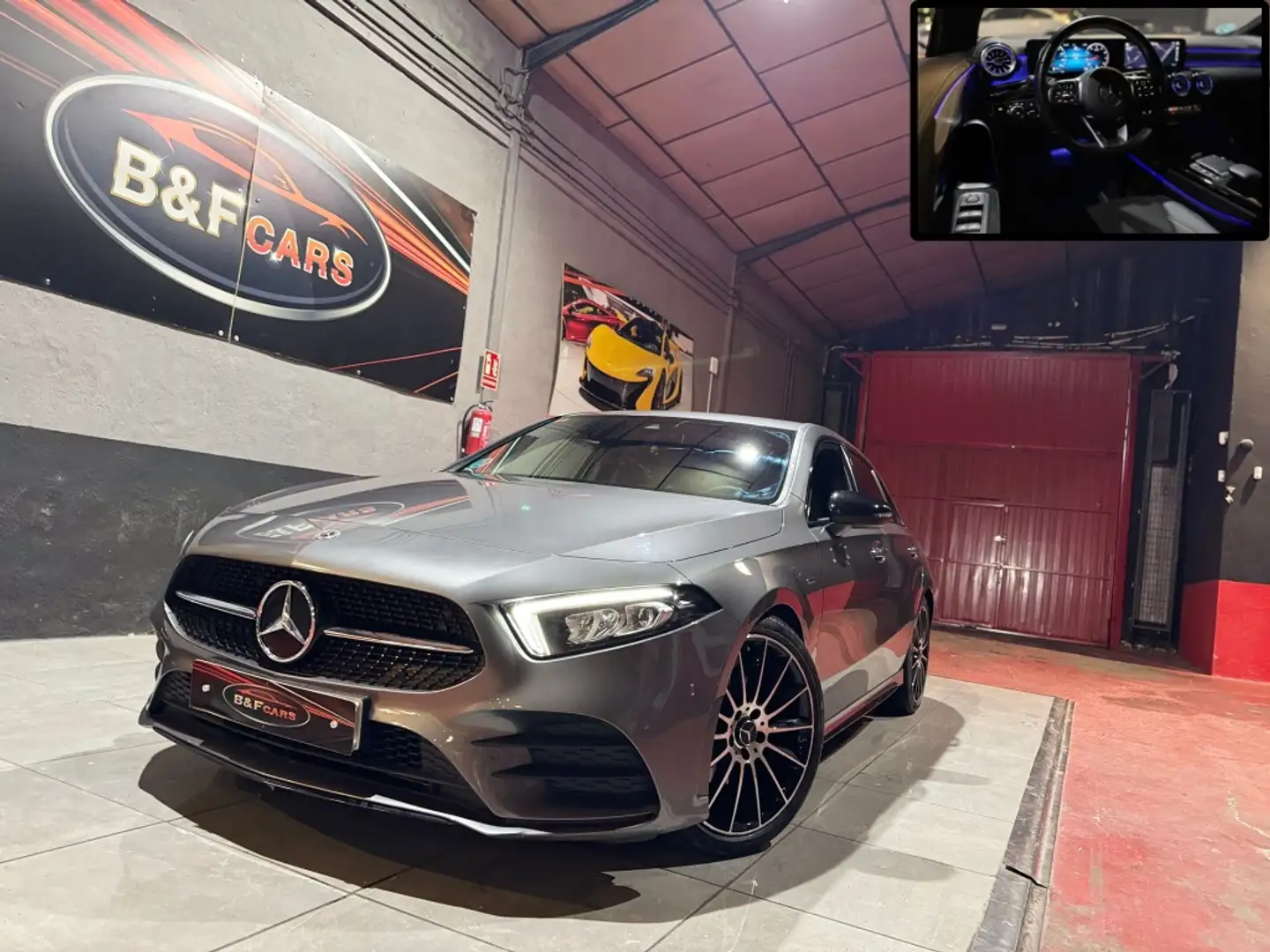 Mercedes-Benz A 180 7G-DCT Gris - 1