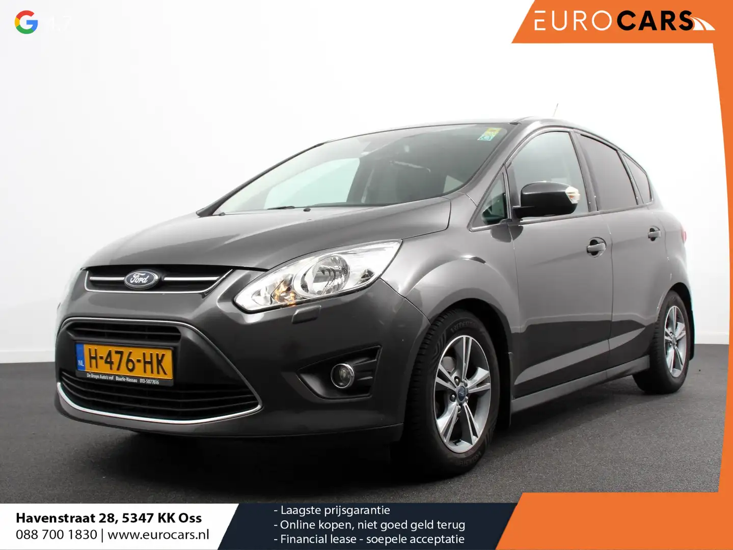 Ford C-Max 1.0 Edition Plus | Navigatie | Airco | Trekhaak | Gris - 1