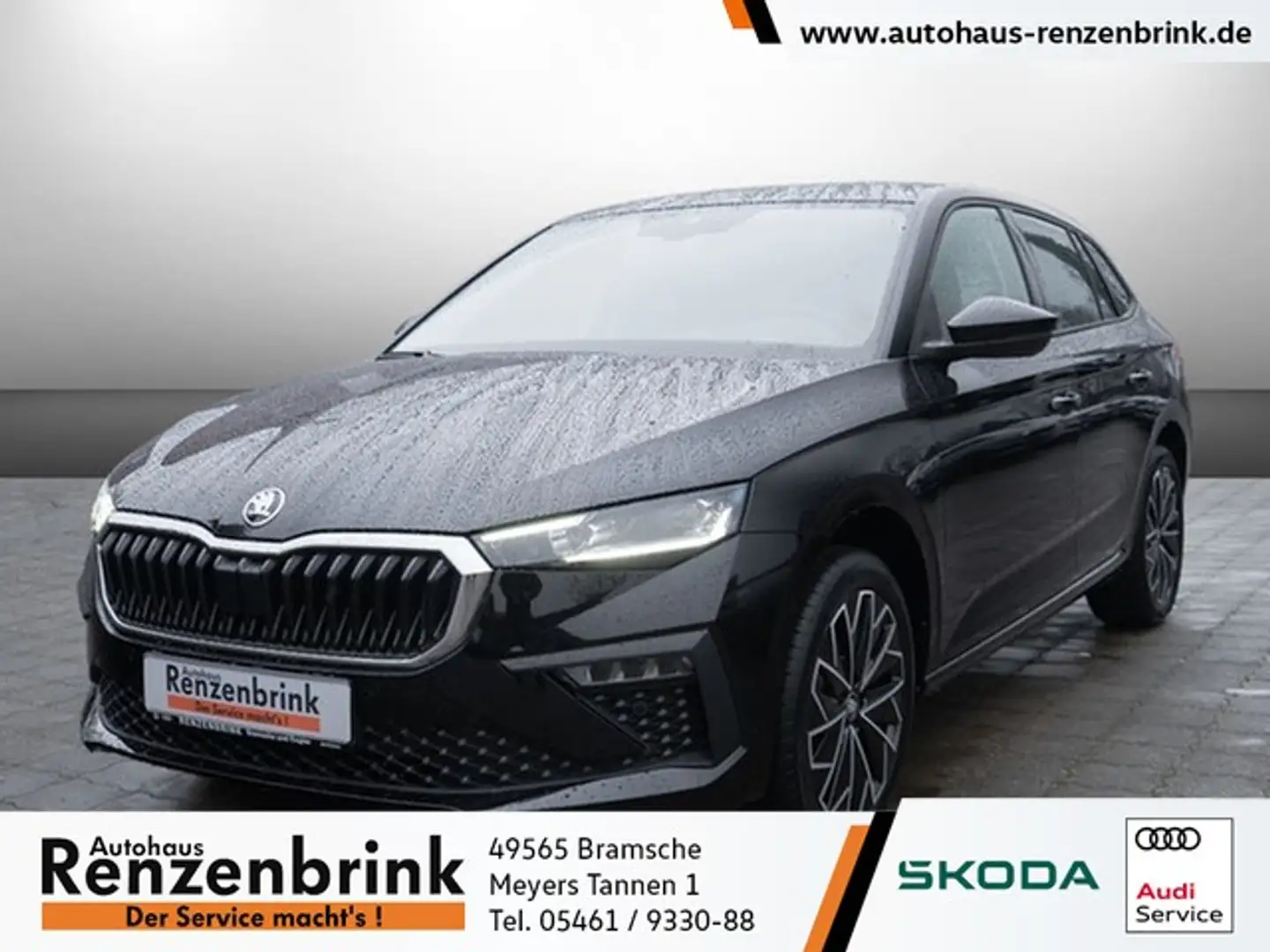 Skoda Scala 1.0 TSI Tour DSG MATRIX+NAVI+SIDE Schwarz - 1