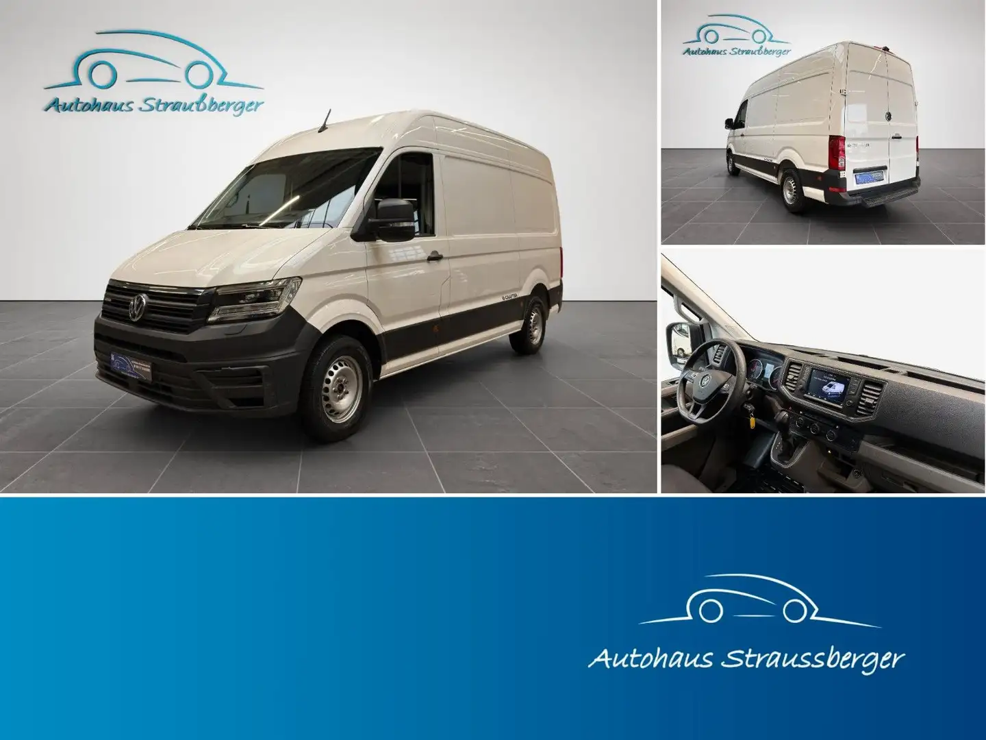 Volkswagen Crafter e-Crafter Kasten mittellang Hochdach RFK Klima Weiß - 1