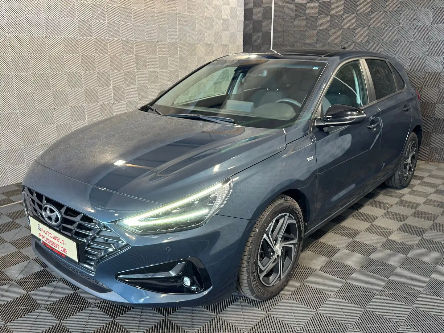 Hyundai i30 Mild Hybrid*INTRO EDT*LED-NAV-SPUR-R.KAM-SHZ Blau - 2