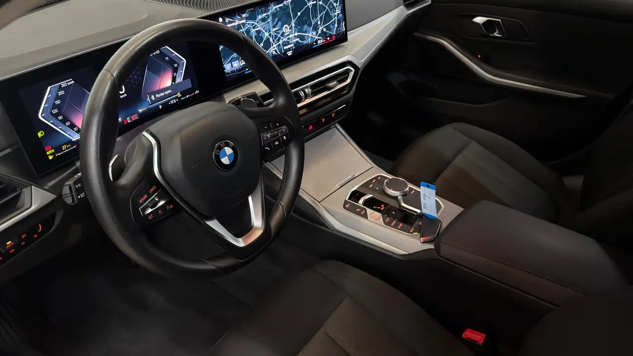 BMW 318 iAS Automaat Facelift Benzine Garantie EURO 6d LED Zwart Getinte Ruiten Virtual Cockpit Prof, миниатюра 8