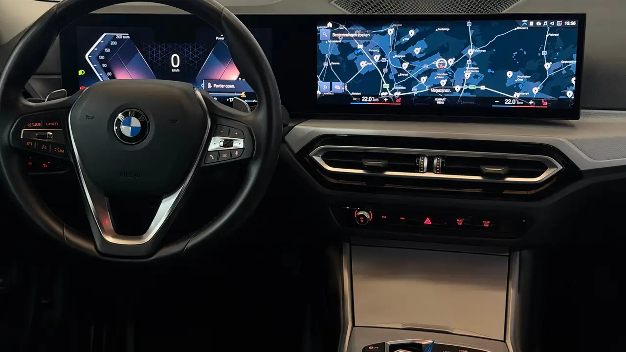 BMW 318 iAS Automaat Facelift Benzine Garantie EURO 6d LED Zwart Getinte Ruiten Virtual Cockpit Prof, миниатюра 11
