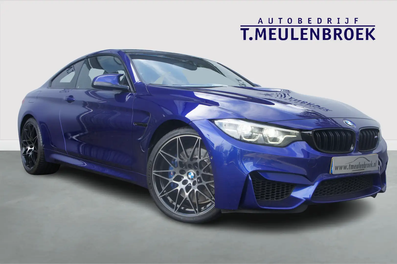 BMW M4 4-serie Coupé Competition Bleu - 1