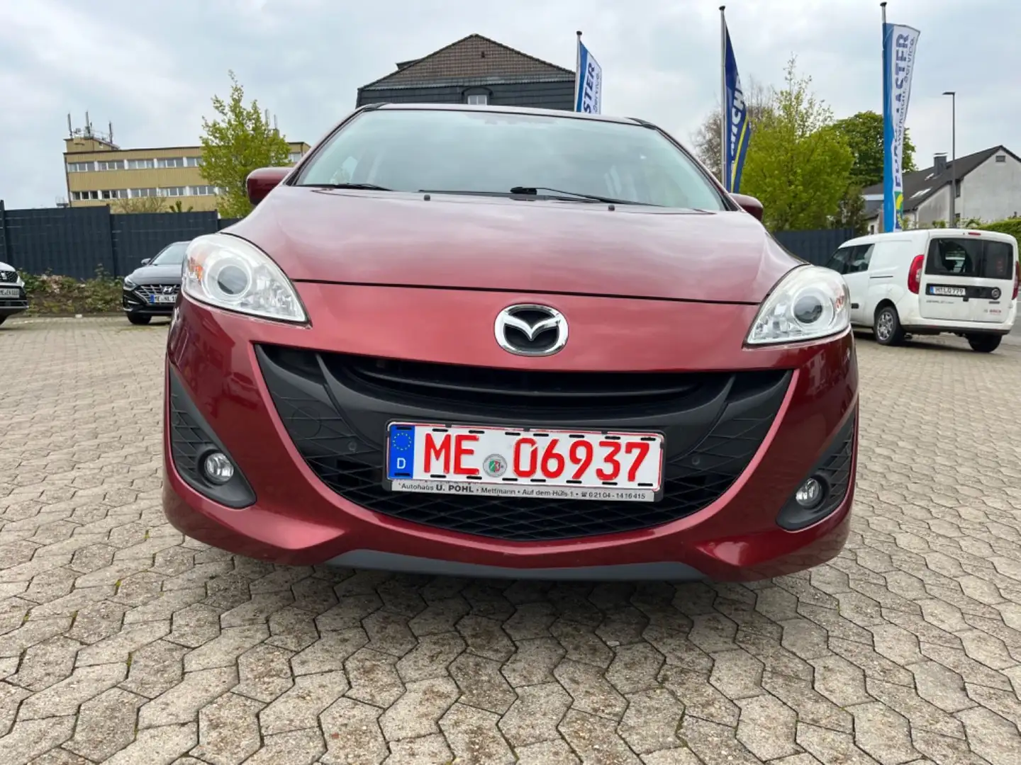 Mazda 5 1,8l mit neuer HU/AU ! Roşu - 2