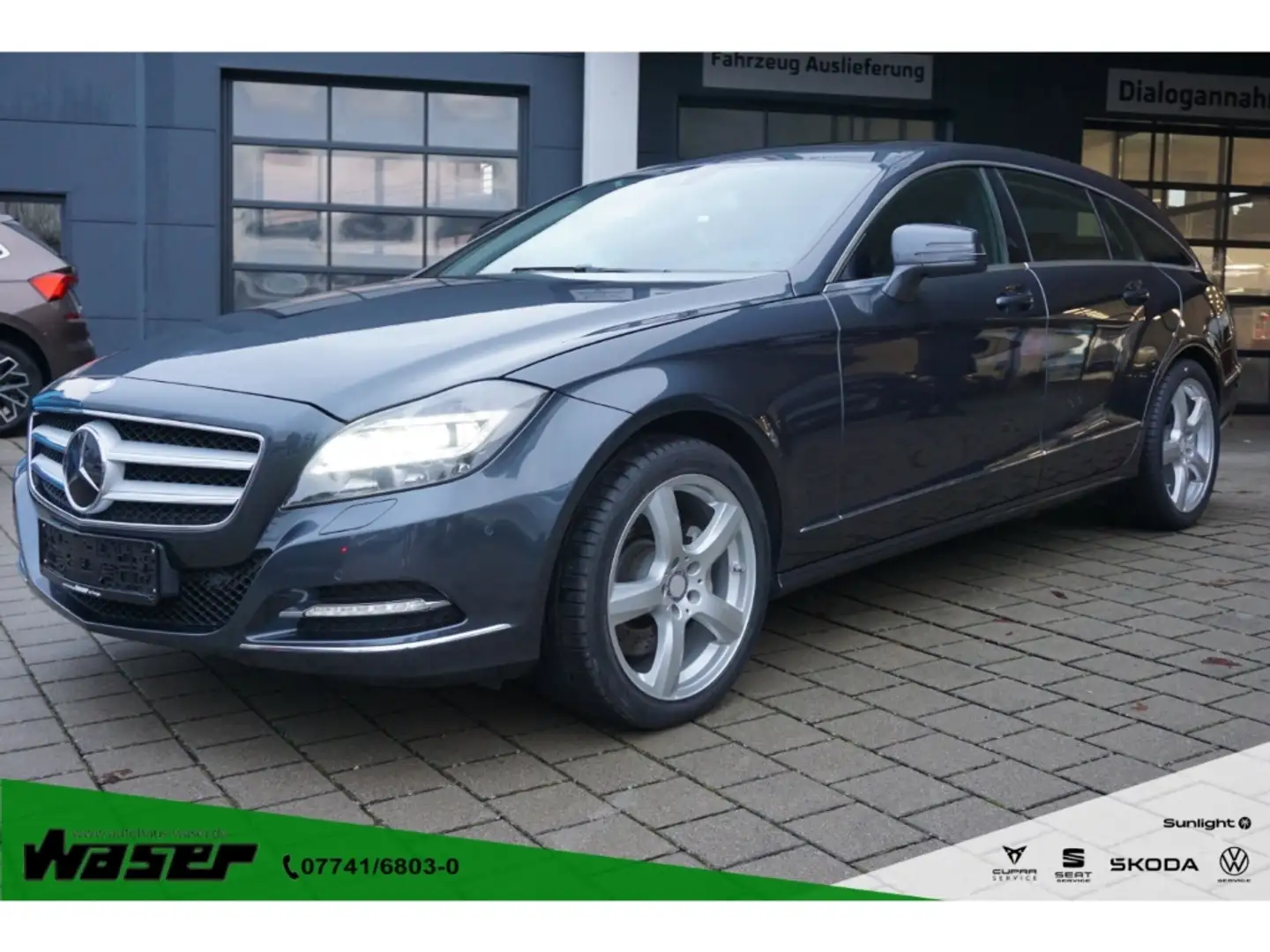 Mercedes-Benz CLS 350 4Matic 7G-Tr. Airm./LED/Navi Grijs - 1