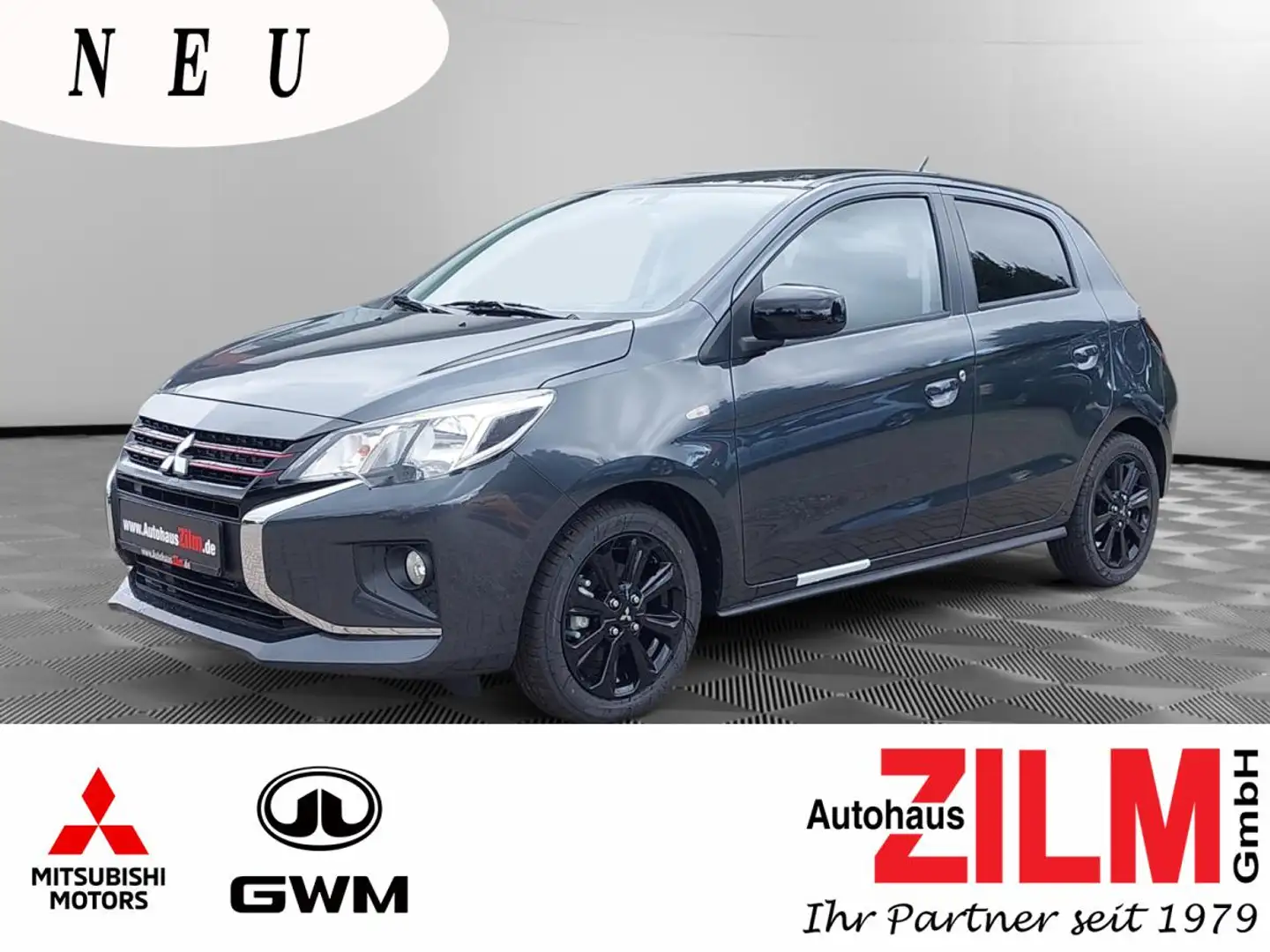 Mitsubishi Space Star Black Edition🔥Last Edition 🔥Klima, SHZ, TEMP Schwarz - 1