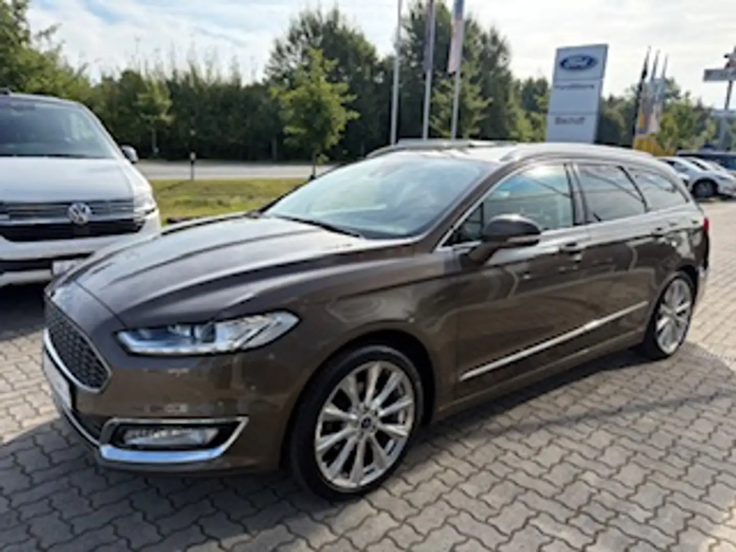 Ford Mondeo Turnier 2.0 TDCi PowerShift-Autom. Vignale Brun - 2