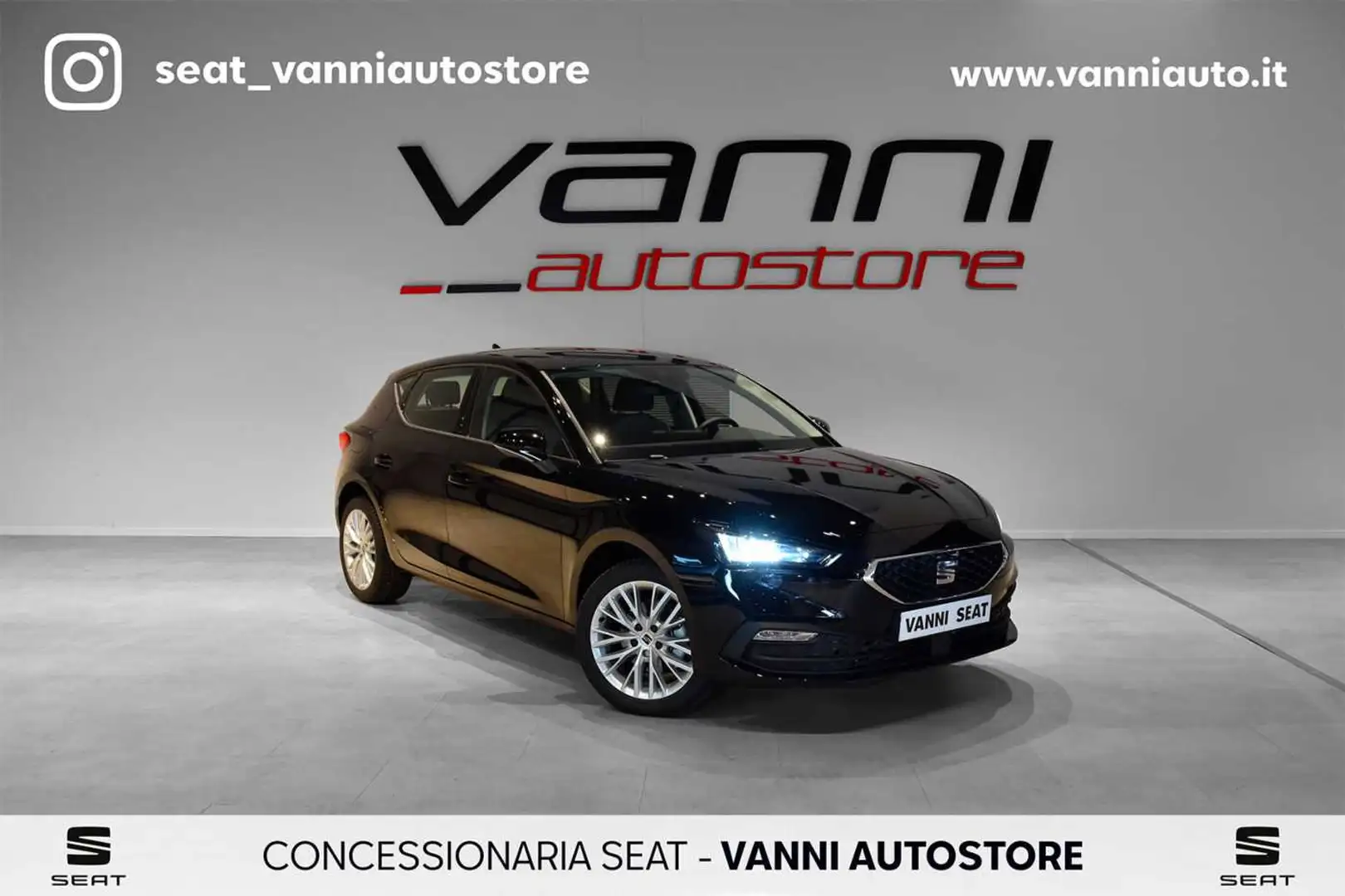 SEAT Leon 2.0 TDI 150 CV DSG Business 5 Porte Nero - 1