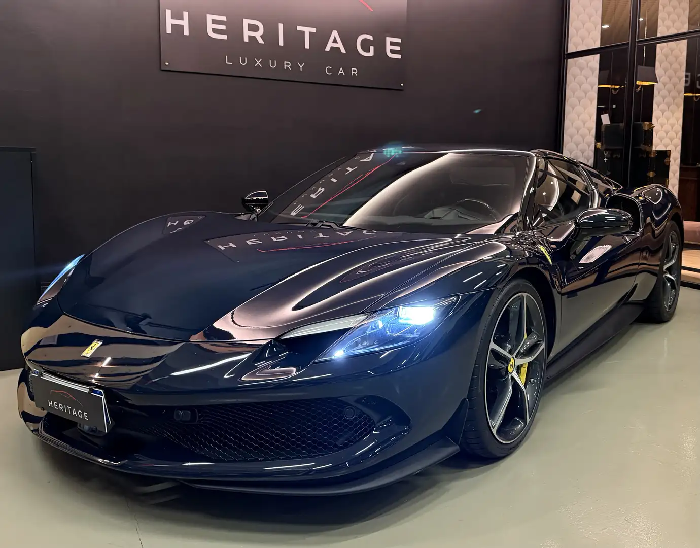 Ferrari 296 GTB iper full blu pozzi - 1