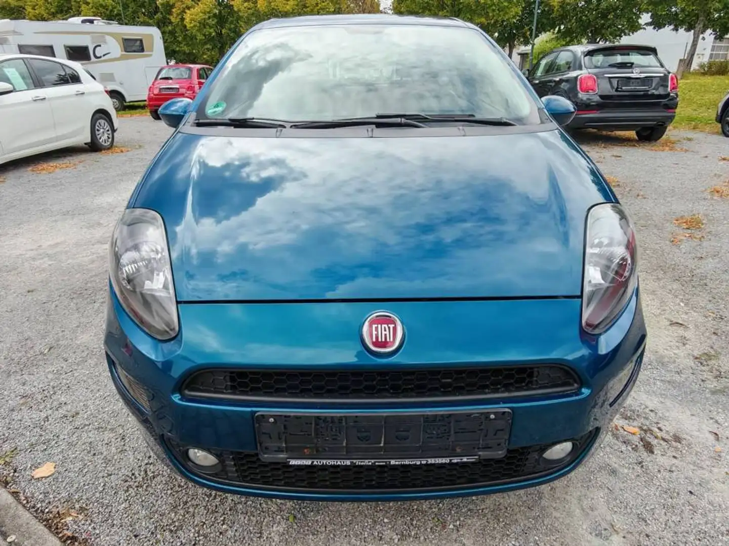 Fiat Punto Pop 1.2 8V 3T Klima-Radio-ALU mit Allwetter-NSW Blau - 2