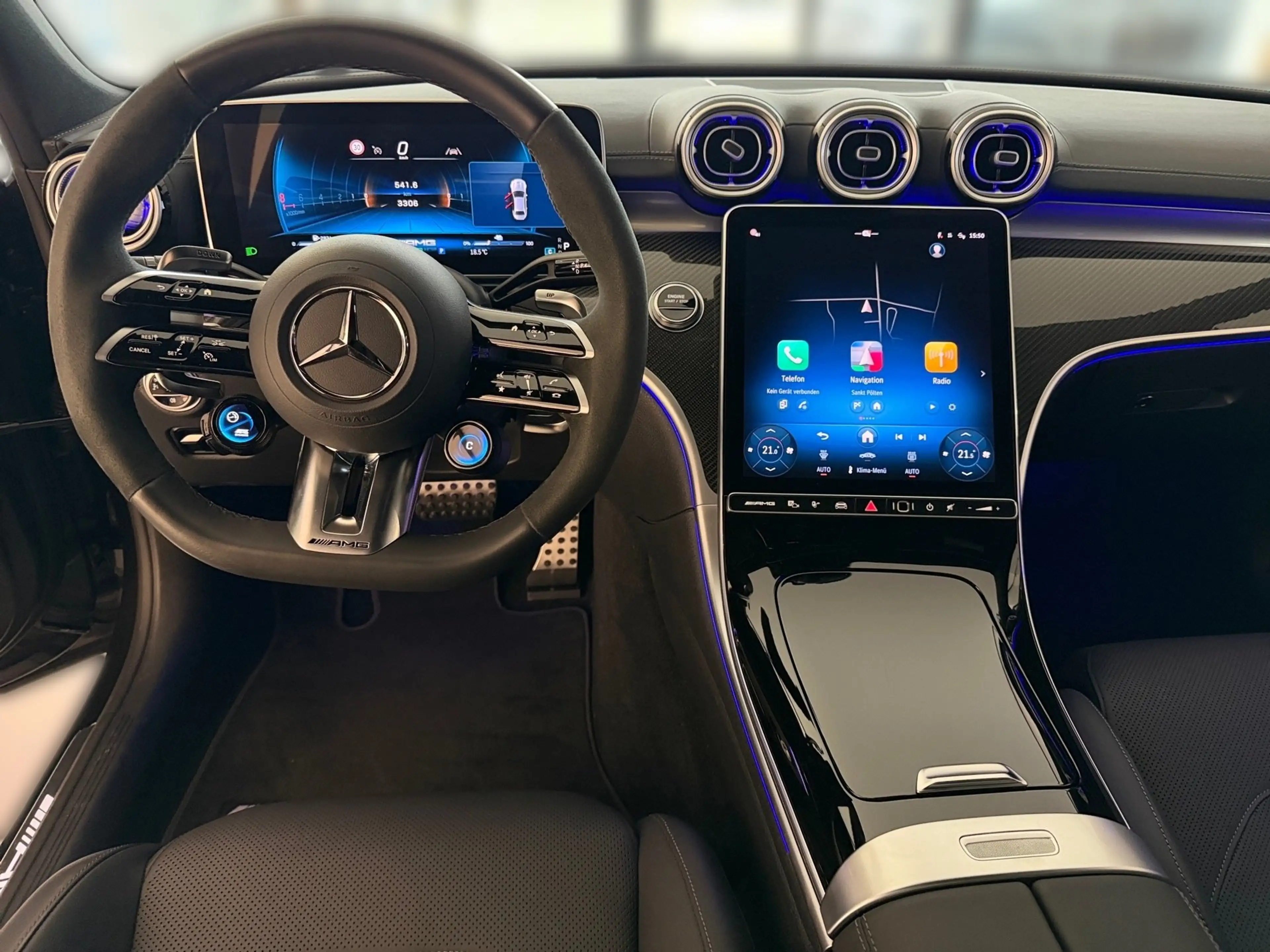 Mercedes-Benz C 63 AMG AMG C 63 S E PERFORMANCE KERAMIK BR PERFOR SITZE — photo 10