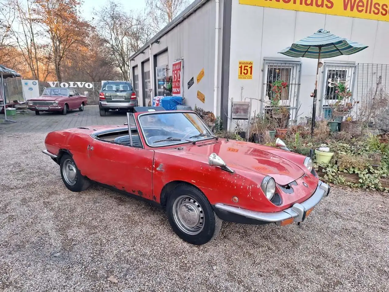 Fiat 850 Cabrio Scheunenfund, foto 2