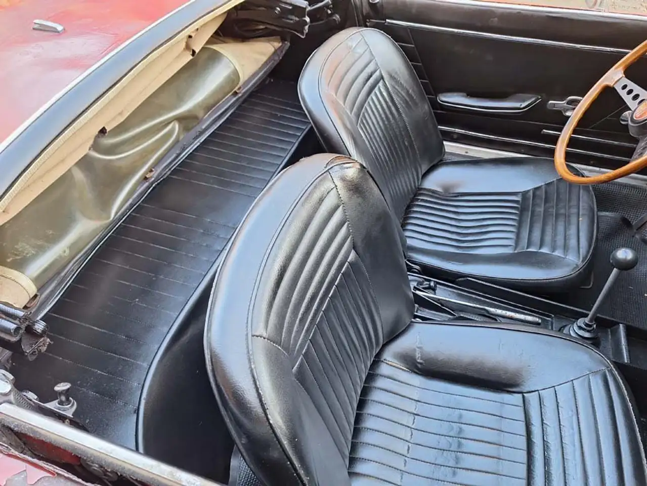 Fiat 850 Cabrio Scheunenfund, foto 6