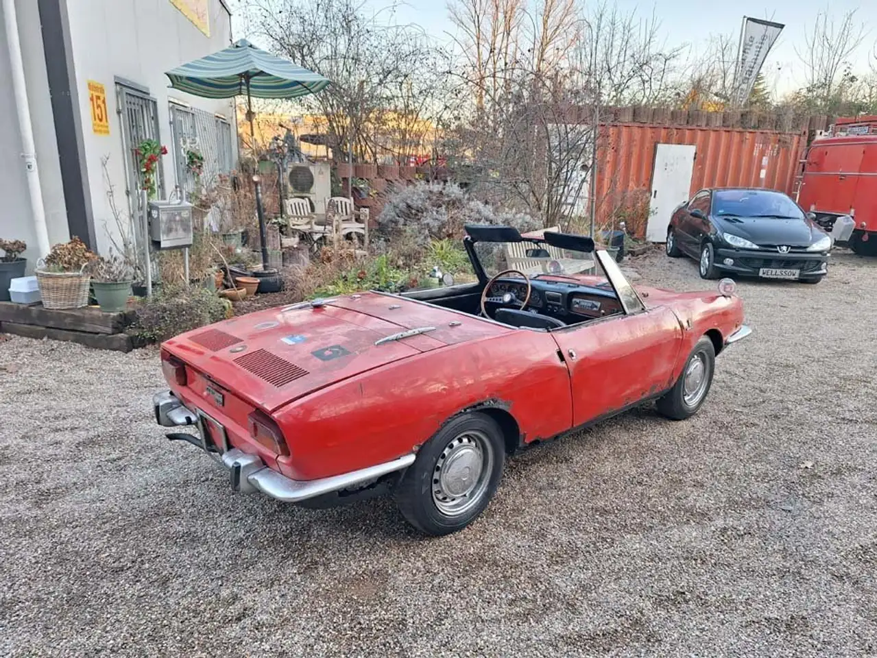 Fiat 850 Cabrio Scheunenfund, foto 3