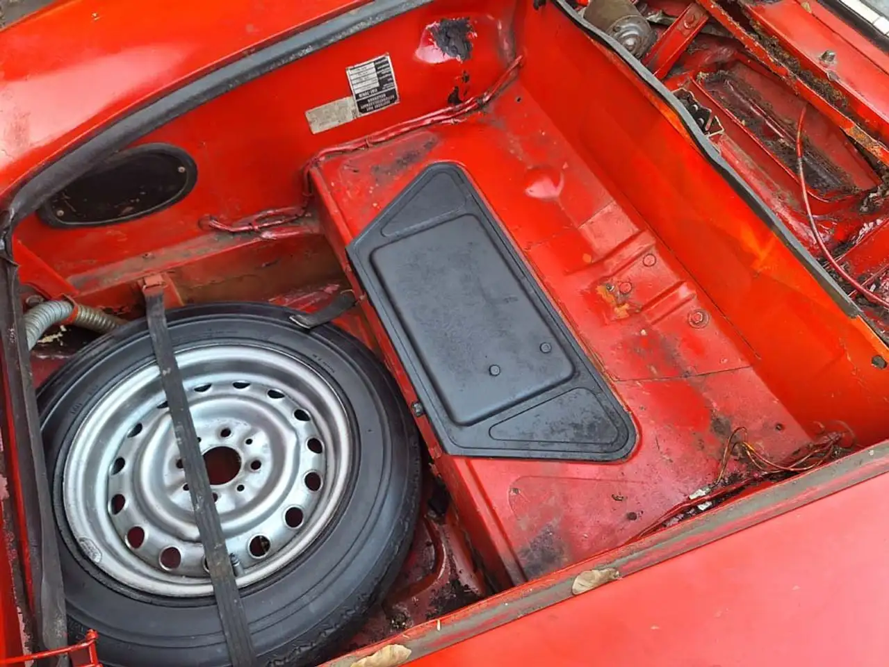 Fiat 850 Cabrio Scheunenfund, foto 11