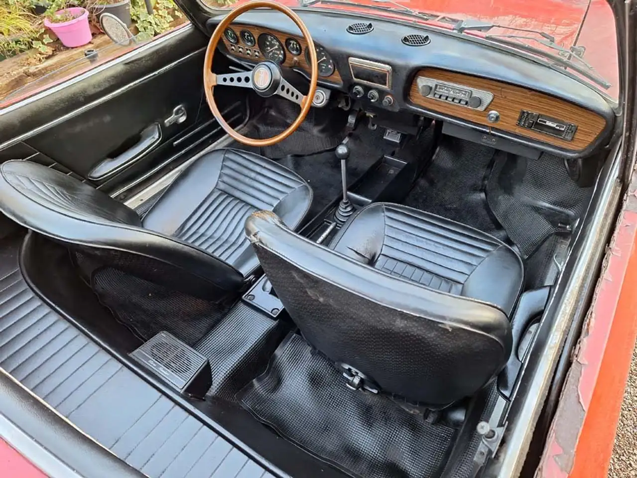 Fiat 850 Cabrio Scheunenfund, foto 7