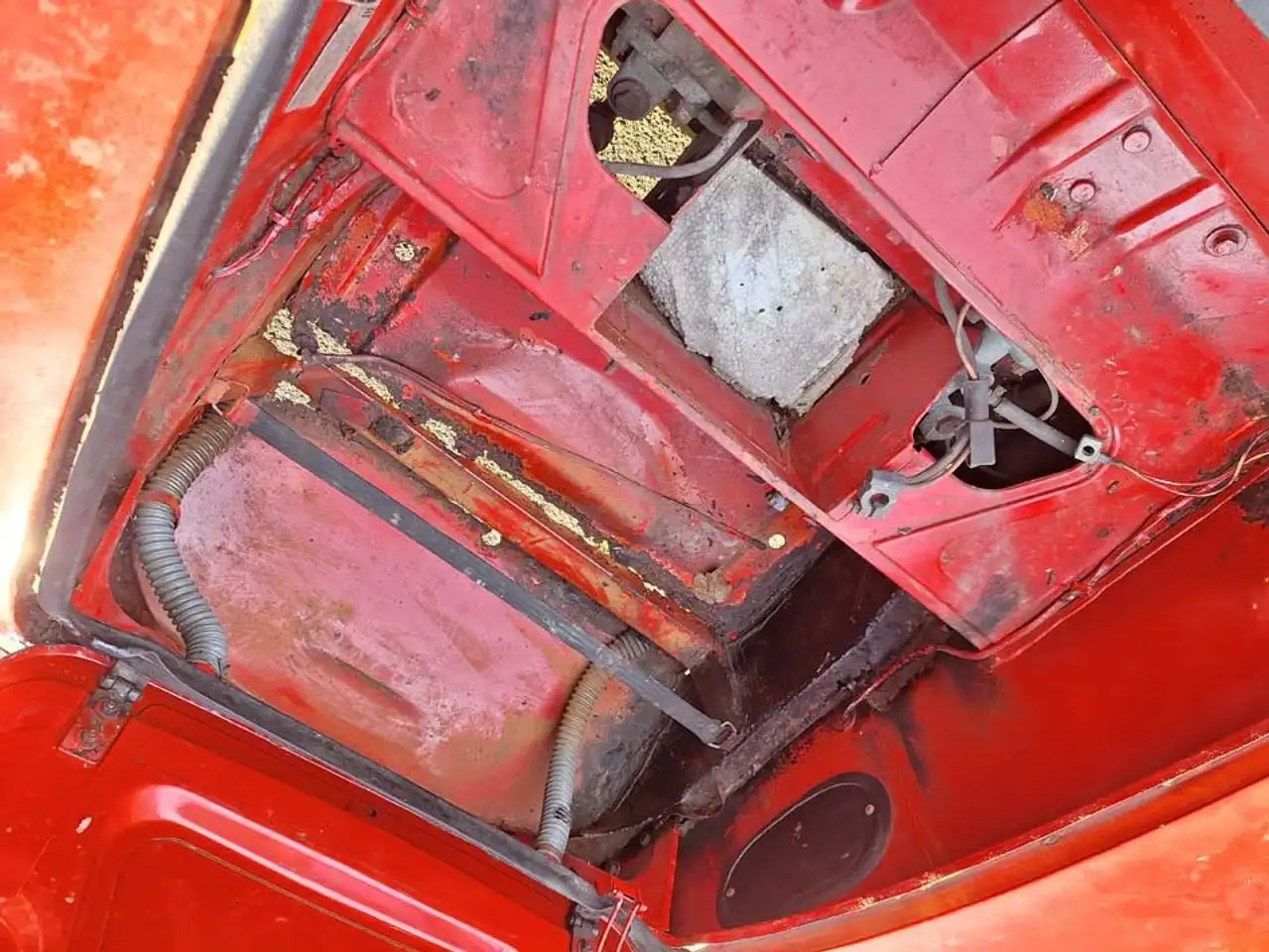 Fiat 850 Cabrio Scheunenfund, foto 12