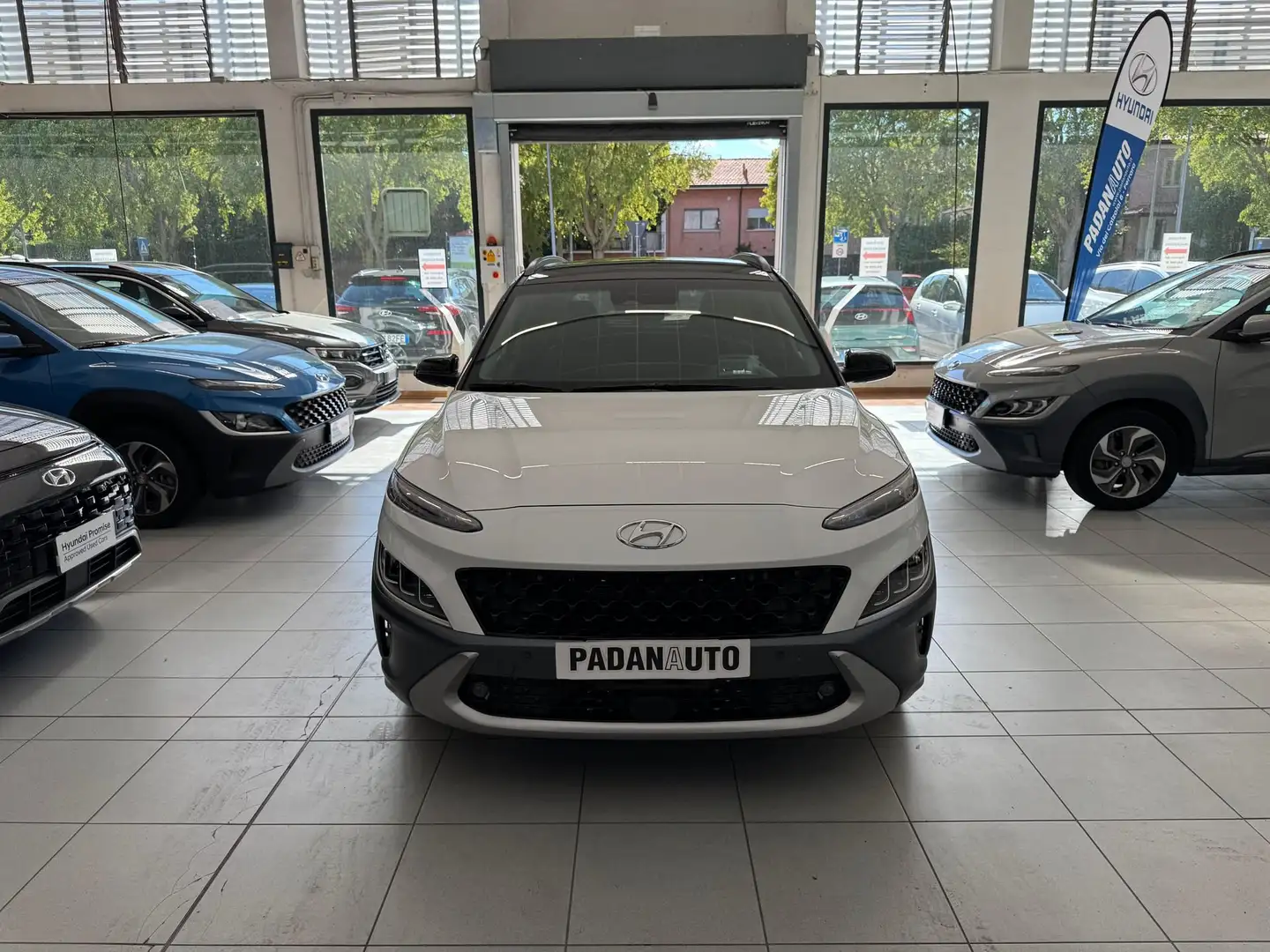 Hyundai KONA Kona HEV 1.6 DCT XClass Blanc - 1
