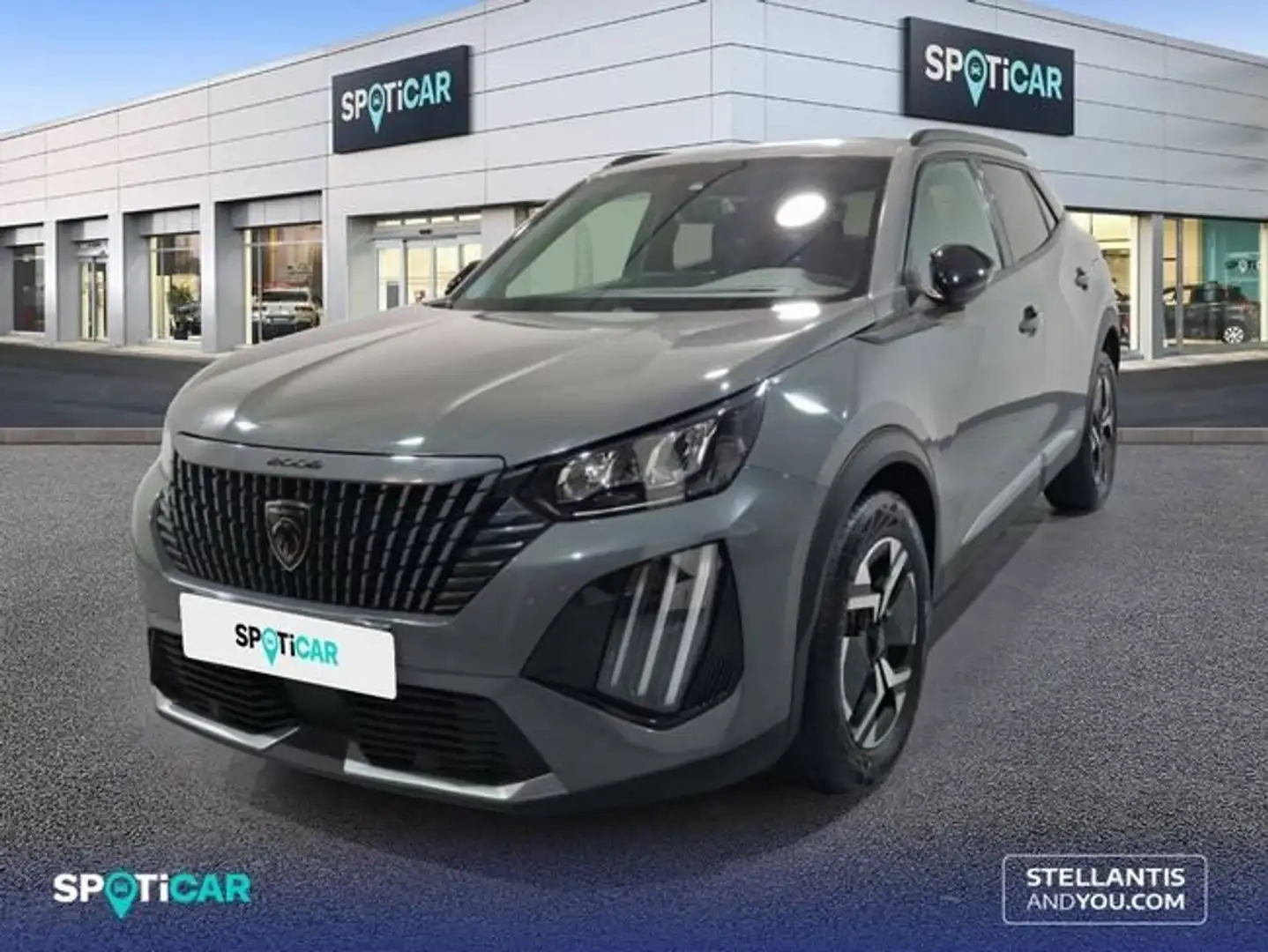 Peugeot 2008 1.2 PureTech S&S Allure 100 Gris - 1