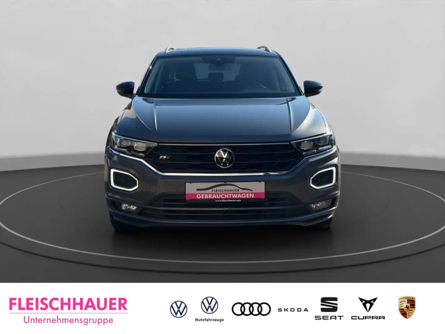Volkswagen T-Roc Active 1.5 TSI R-Line LED Navi AHK Beats Sound Grau - 2