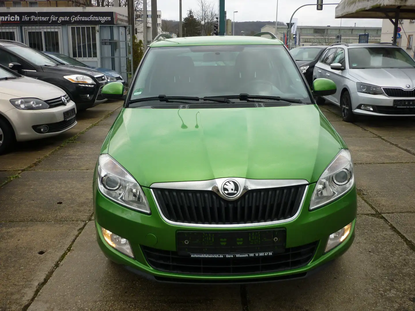 Skoda Fabia 1.2 TSi Combi Fresh 1.Hand...! PDC! Sitzheizung! Grün - 2