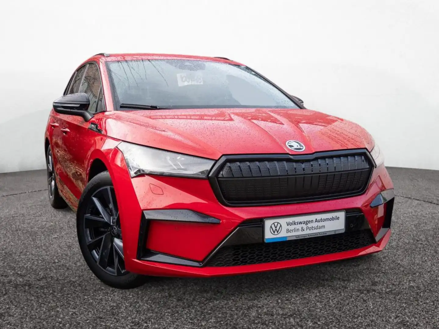 Skoda Enyaq 60 Sportline 62 kWh Batterie Elektromotor Rot - 1