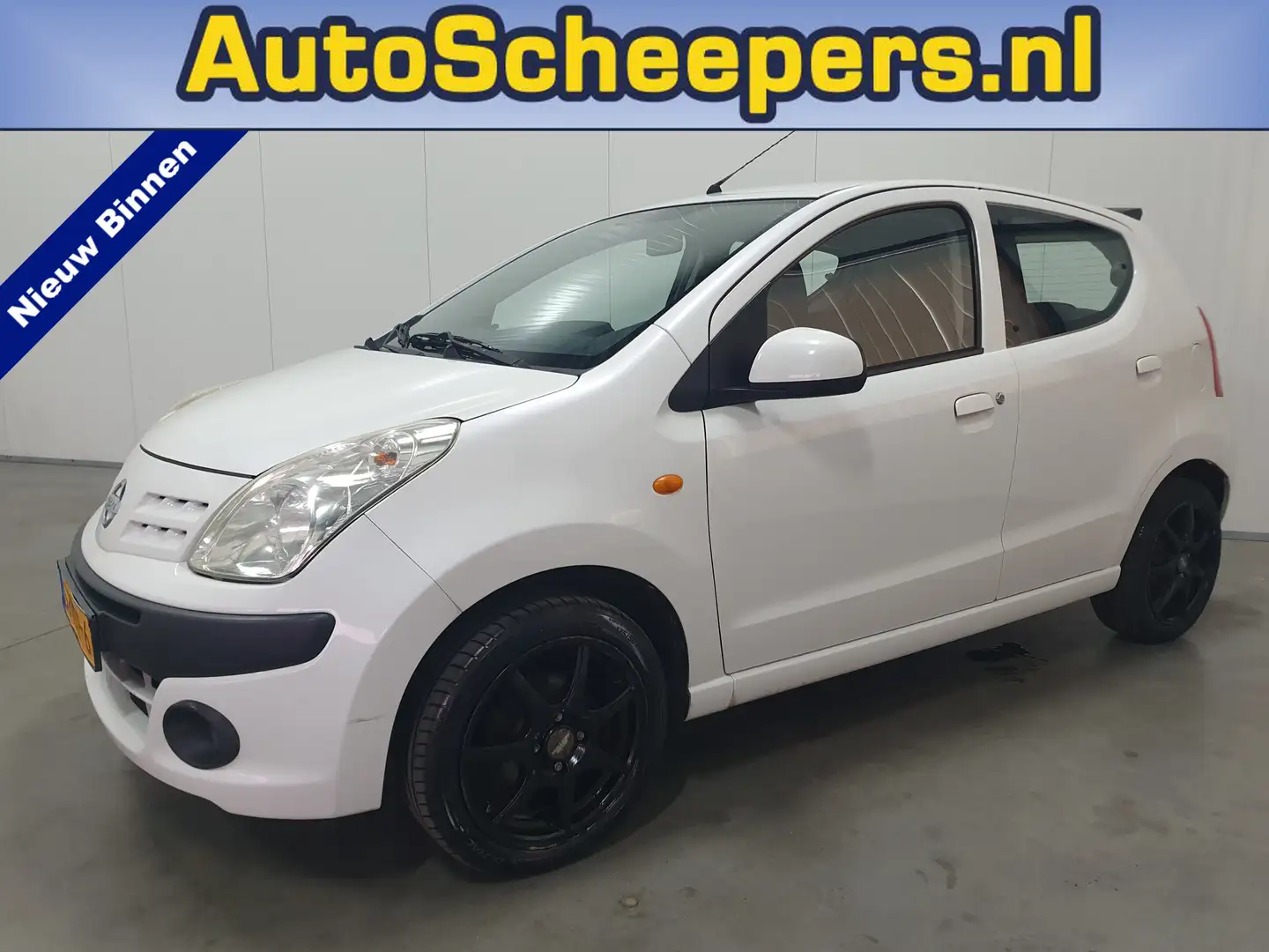 Nissan Pixo 1.0 Look AIRCO/EL.PAKKET/LMV/SPOILER Alb - 1