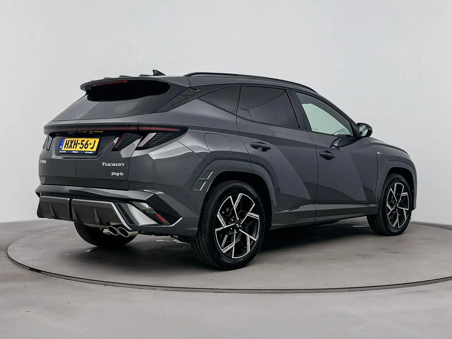 Hyundai TUCSON 1.6 T-GDI PHEV N Line Sky 4WD |Stoelverwarming + v Gris - 2