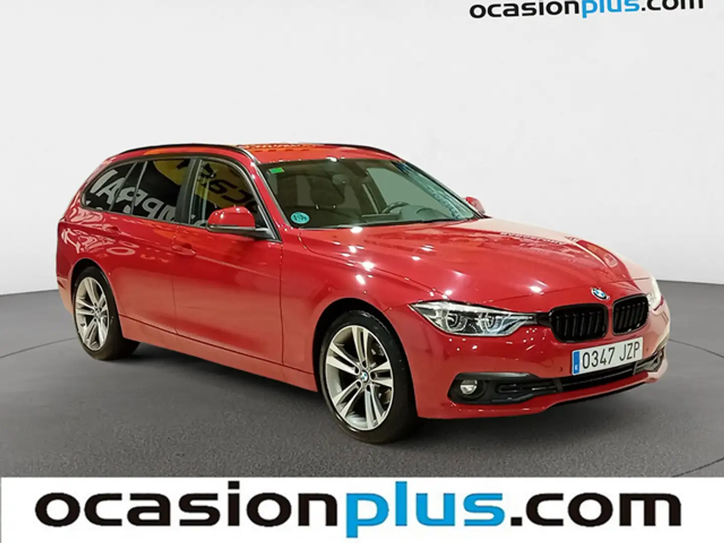 BMW 318 318d Touring Rouge - 2