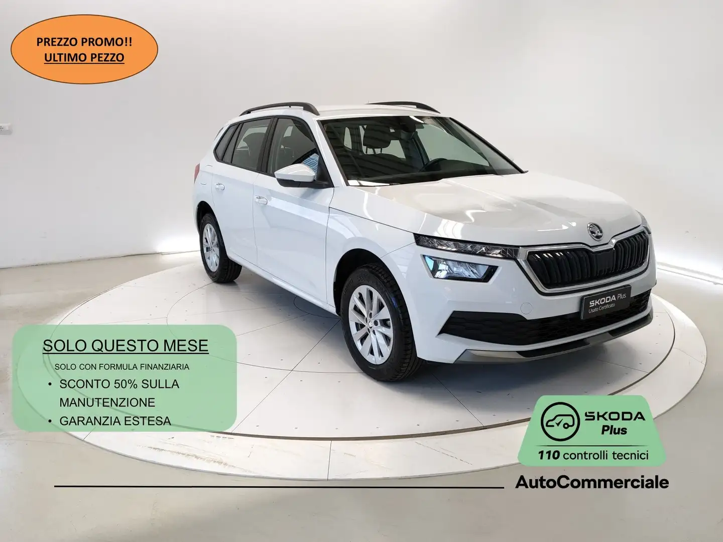 Skoda Kamiq 1.0 TSI 110 CV DSG Ambition Weiß - 1