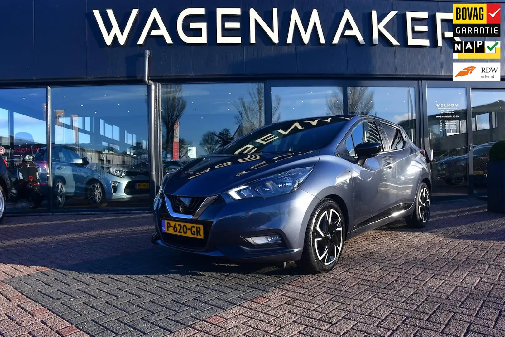 Nissan Micra 1.0 IG-T N-Design Clima|Cruise|NAVI|Carplay! Grijs - 1