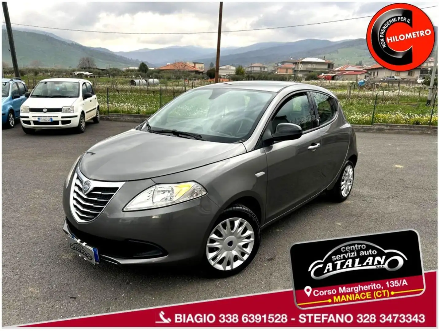 Lancia Ypsilon 1.2 69 CV 5 porte Platinum Grigio - 1