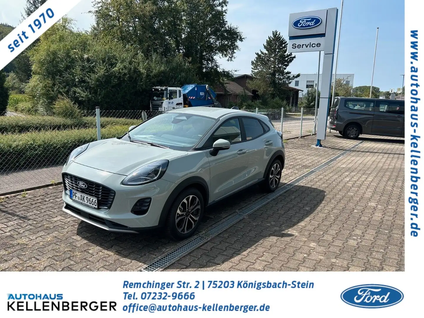Ford Puma 1.0 EcoBoost TITANIUM*FACELIFT*LED*NAVI*RFK Grau - 1