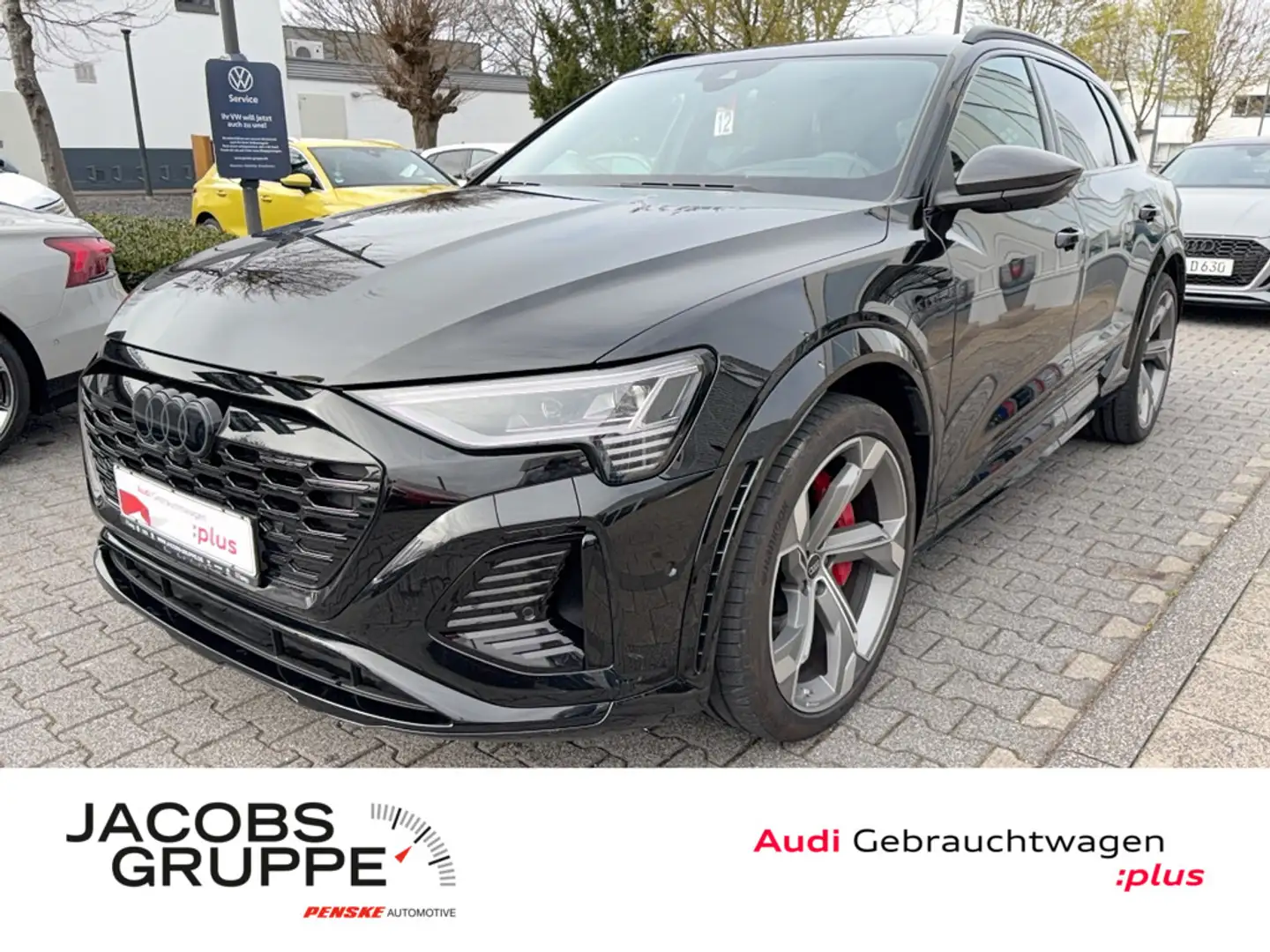 Audi SQ8 e-tron All Black/S-Sitze/Digi Matrix/Pano/138UPE/HuD/360° Schwarz - 1