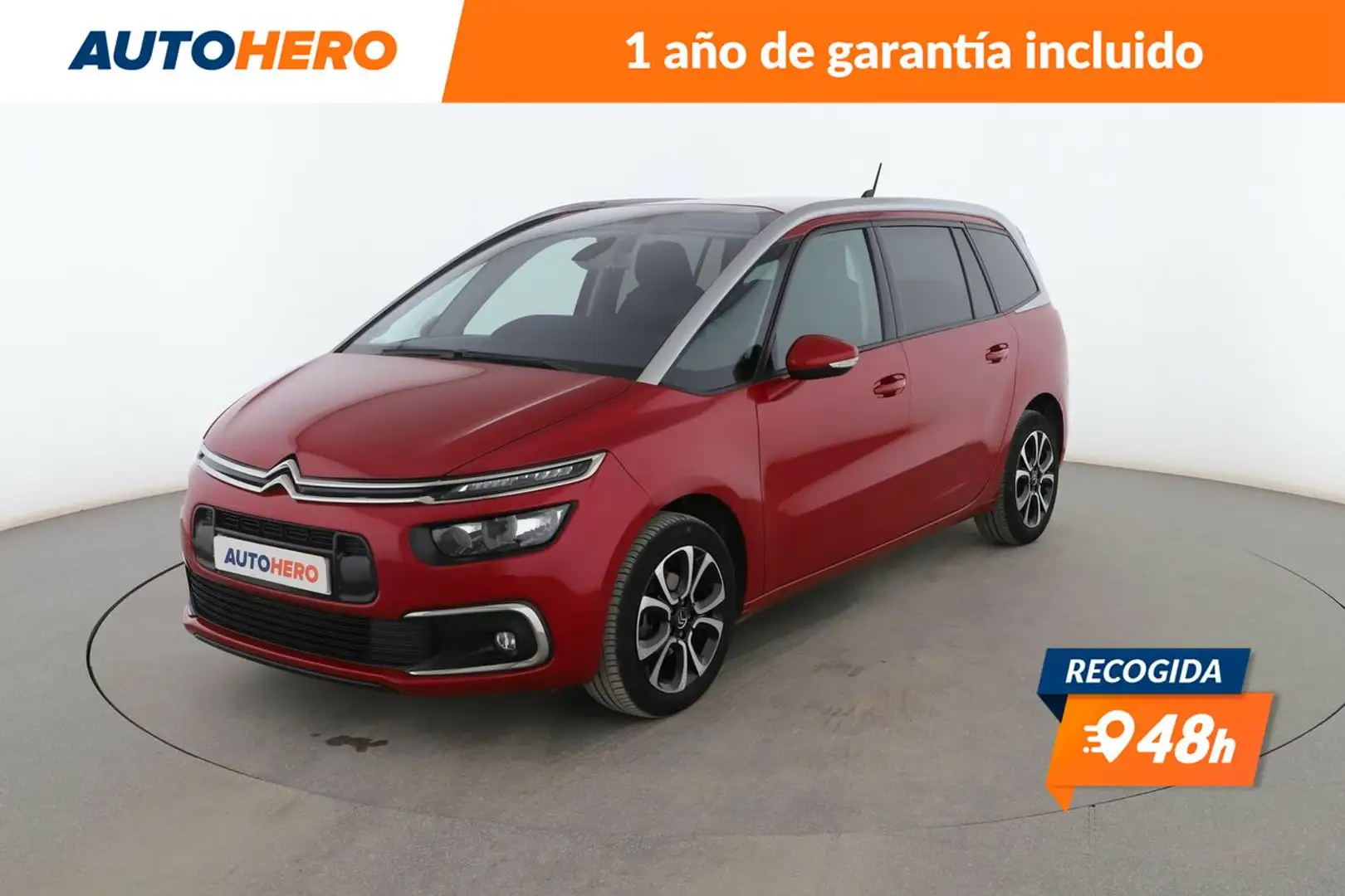Citroen C4 Grand Spacetourer 1.5BlueHDI S&S Feel 130 Rosso - 1
