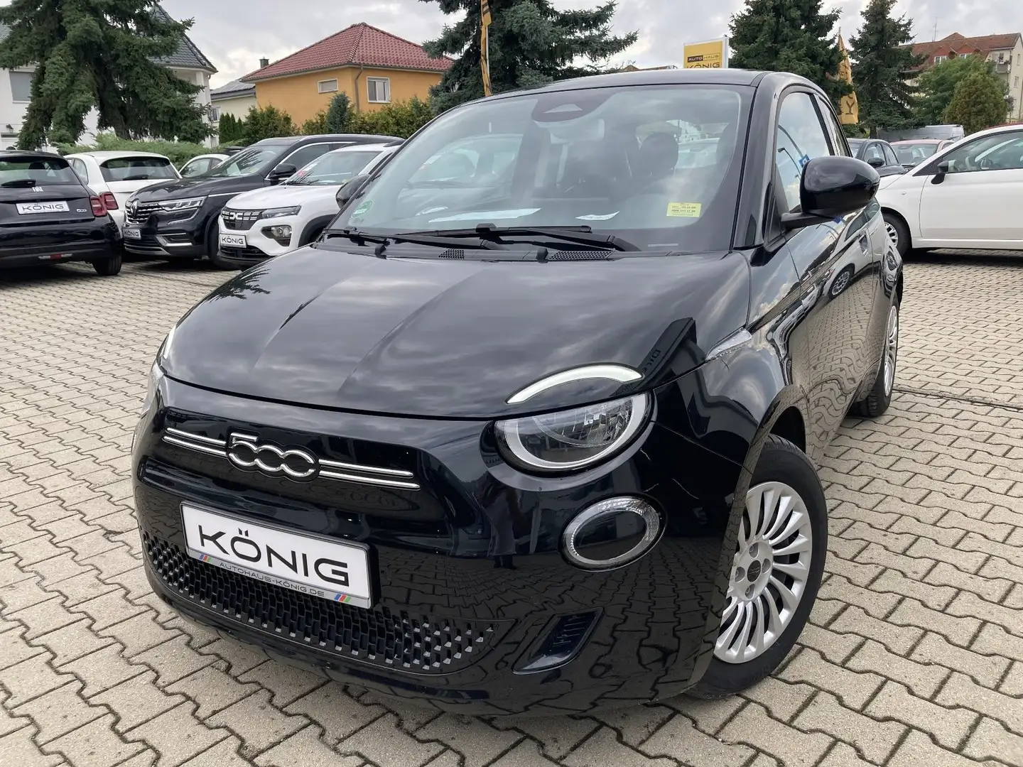 Fiat 500e 3+1 Neuer 500 320km Reichweite Zwart - 1